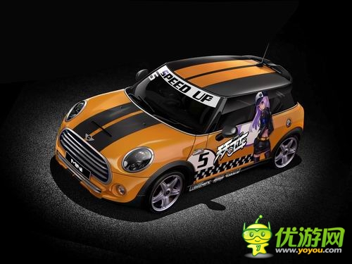 贏MINI定制真車(chē)《天天飛車(chē)》“為我加油”火爆開(kāi)啟