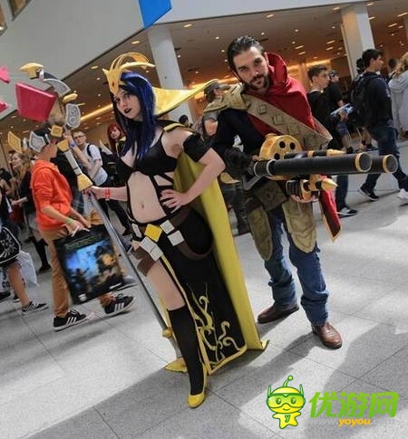 酷炫狂霸拽！回看科隆游戲展上的精品coser