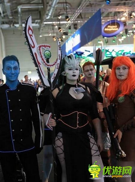 酷炫狂霸拽！回看科隆游戲展上的精品coser