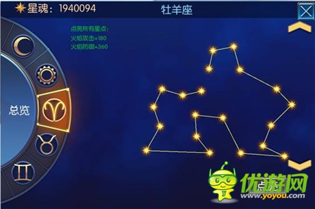 點(diǎn)亮璀璨的星空《無(wú)雙劍姬》星圖玩法解析
