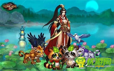 你要挑哪個(gè)?《格斗江湖》寵物原畫曝光