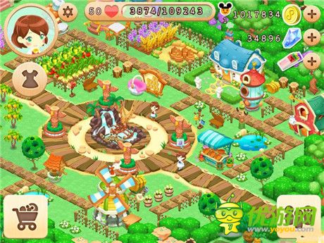 模擬經(jīng)營(yíng)策略游戲《DisneyDreamIsland》重溫兒時(shí)夢(mèng)