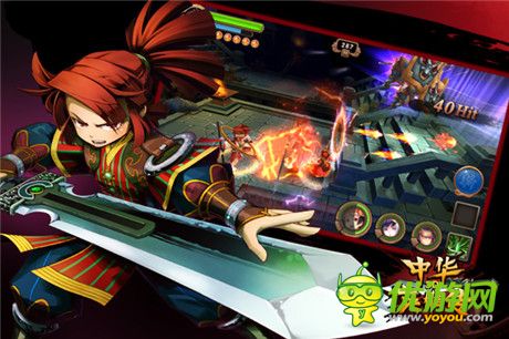 “劃”時(shí)代動(dòng)作手游《中華英雄傳3D》今日開測